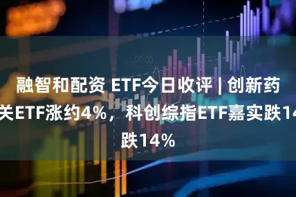 融智和配资 ETF今日收评 | 创新药相关ETF涨约4%，科创综指ETF嘉实跌14%